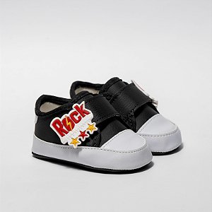 STARZINHO MASCULINO - APLICAÇÃO EMBORRACHADA - COR PRETO - LINHA BABY