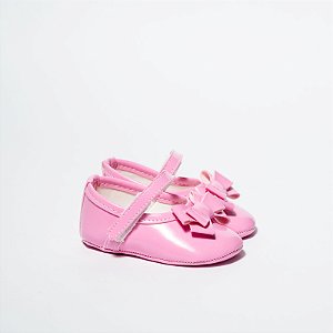 SAPATILHA FEMININA ECONOMICA - COR ROSA BEBÊ - LAÇO DUPLO -  LINHA BABY