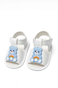 SANDALIA EMBORRACHADA URSINHO - COR AZUL - LINHA BABY