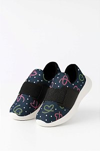 TÊNIS CALCE FÁCIL CORAÇÃO - COR MARINHO - LINHA KIDS