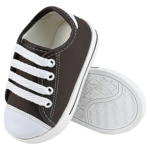 TENIS STARZINHO - COR CAFÉ - UNISSEX - LINHA KIDS