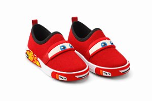 Tênis Carros-Vermelho-Linha Kids