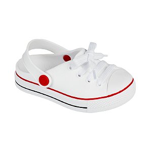 Tênis babuche emborrachado-Branco