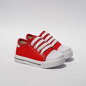 TENIS STARZINHO UNISSEX - COR VERMELHO - LINHA KIDS