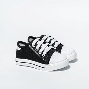 TENIS STARZINHO UNISSEX  - COR PRETO  - LINHA KIDS