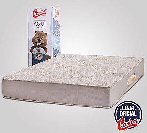 Colchão Castor na Caixa Comfort Double Face Pocket - Solteiro/Casal