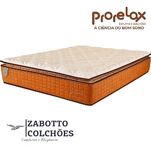 Colchão Prorelax Brilhante - Molas ensacadas - Casal/Solteiro