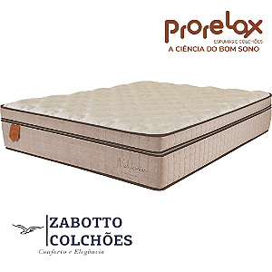 Colchão Prorelax Mediterrâneo - Molas ensacadas - Casal/solteiro