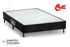 Box Castor Simples Lux Preto Casal