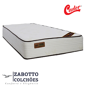 Colchão Castor Kingdom Aloe Vera New - Casal/Solteiro