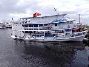 Barco Regional Amazônico para 150 Pessoas