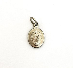 Medalha Nossa Senhora de Guadalupe inox (1,5x1 cm)