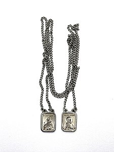 Escapulário de aço inox
