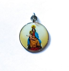 Medalha resinada Nossa Senhora do Pilar (2,5 cm)