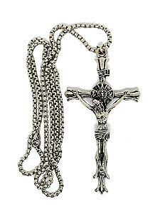 Cruz grande para pescoço