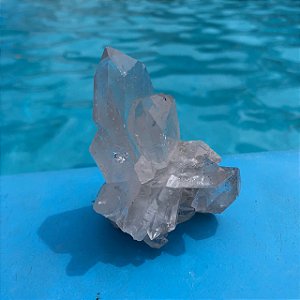 Drusa de Cristal de Quartzo 149 gr - Purificação, Amplificação da Energia, Energização, Limpeza
