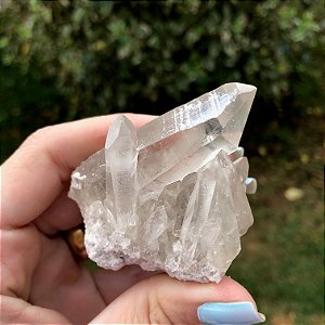 Drusa de Cristal de Quartzo Lemuriano 96 Gr