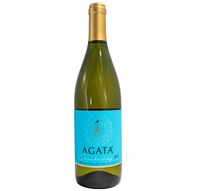 Vinho Branco Seco - Chardonnay  Safra 2021- Ágata 750ml