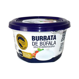 Burrata de Búfala - Búfalo Dourado 270g