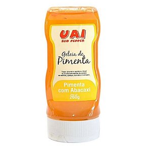 Geleia de Pimenta Agridoce com Abacaxi - UAI 260g