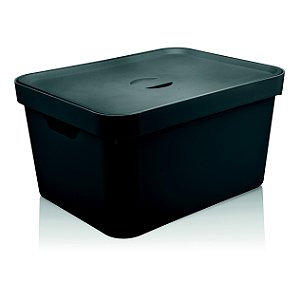A Caixa Organizadora Cube 16 Litros Com Tampa 45x35,5x13cm - Loja OU