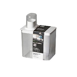 Dispenser Lumini Retangular 15x10x19 cm 1300 Ml Branco