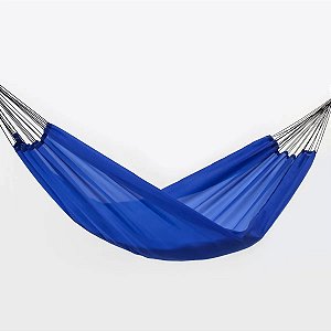 Rede de Dormir e Descanso Garimpeira Azul Royal.