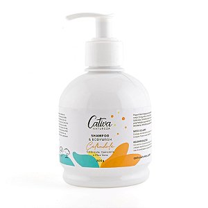 Shampoo e Sabonete 2 em 1 de Calêndula 300g – Cativa Natureza