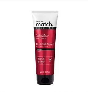 Shampoo Match Science Reconstrução 250ml - O Boticário