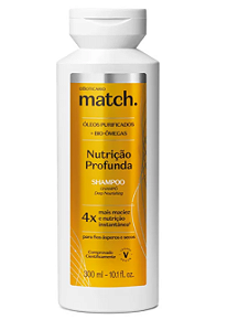 Shampoo Match Nutrição Profunda 300ml - O Boticário