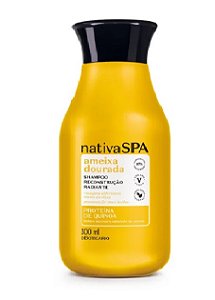 Shampoo Reconstrução Radiante Nativa Spa Ameixa Dourada 300ml Nativa SPA - O Boticário