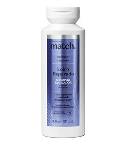 Shampoo Matizador Match Loiro Reparado 300ml - O Boticário