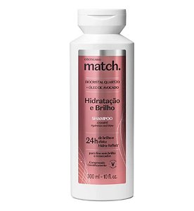 Shampoo Match Hidratação e Brilho 300ml - O Boticário