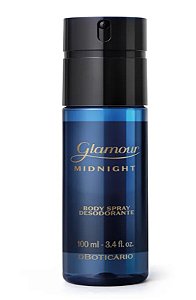 Body Spray Desodorante Glamour Midnight 100ml - O Boticário