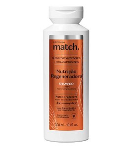 Shampoo Match Nutrição Regeneradora 300ml - O Boticário