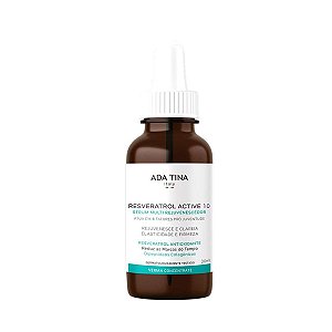 Sérum Antioxidante e Antissinais Resveratrol Active 10 30ml -Ada Tina