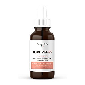 Sérum Retinol Peptide Rejuvenescedor Clareador Retitense 5.0 -30ml - Ada tina