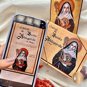 Box Exclusiva de Cristais de Santa Hildegarda + Livro Digital (e-book)