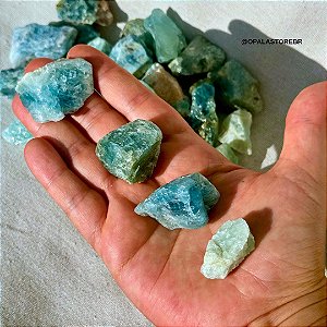 Água Marinha Bruta Natural – Cristal de 2026 | Tamanho P