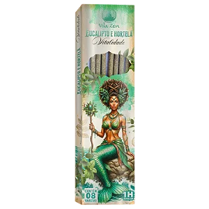 Incenso Eucalipto e Hortelã | Vitalidade - Encanto das Águas