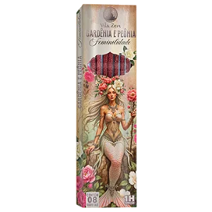 Incenso Gardênia e Peônia | Feminilidade - Encanto das Águas