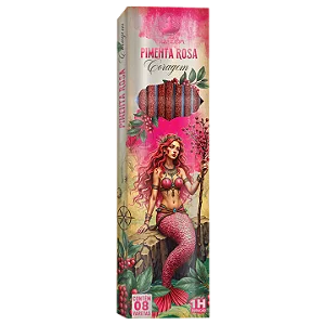 Incenso Pimenta Rosa | Coragem - Encanto das Águas
