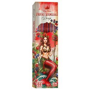 Incenso Frutas Vermelhas | Desejo - Encanto das Águas