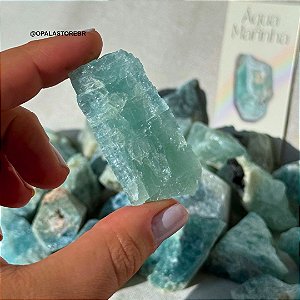 Água Marinha Bruta Natural – Cristal de 2026 | Tamanho M