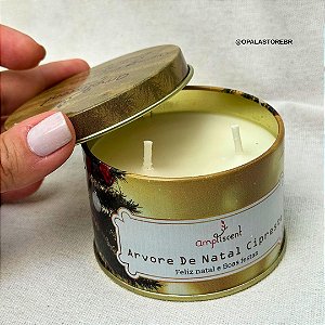Vela Aromática Ampliscent - Árvore de Natal Cipreste