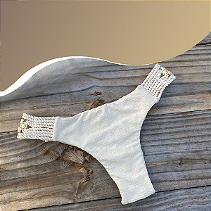 Calcinha Resort Off White