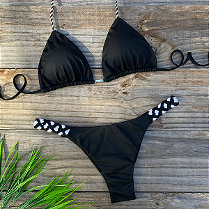 Biquíni Laguna Preto e Branco