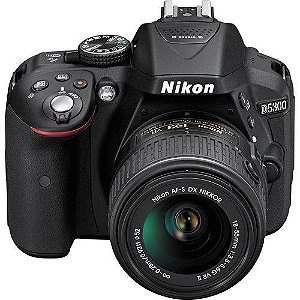 Camera Digital Nikon D5300 c/ lente 18-55mm VR  24.2 MegaPixles