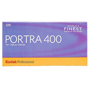 Filme  Kodak Colorido  Professional Portra 400  120 cx c/5 Unid.