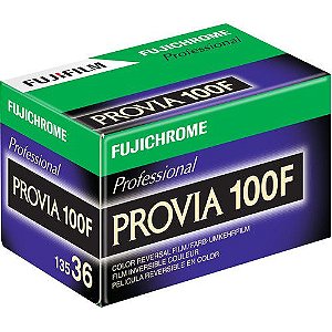 Fujifilm Fujichrome Provia 100F profissional RDP-III 136/36